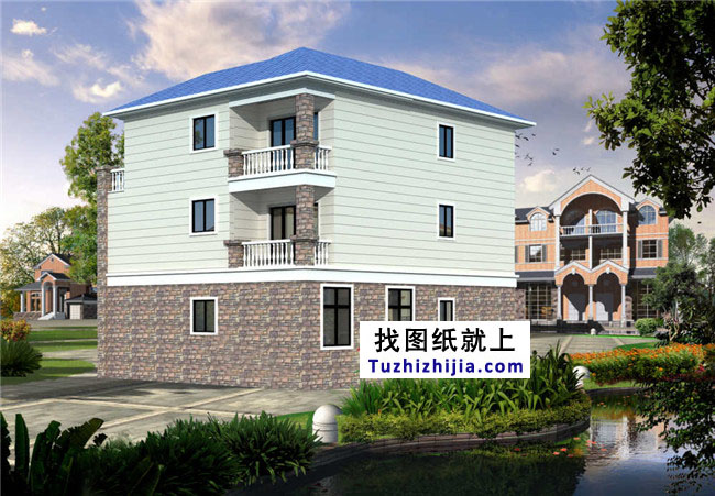 南方新農村三層房屋設計圖大全