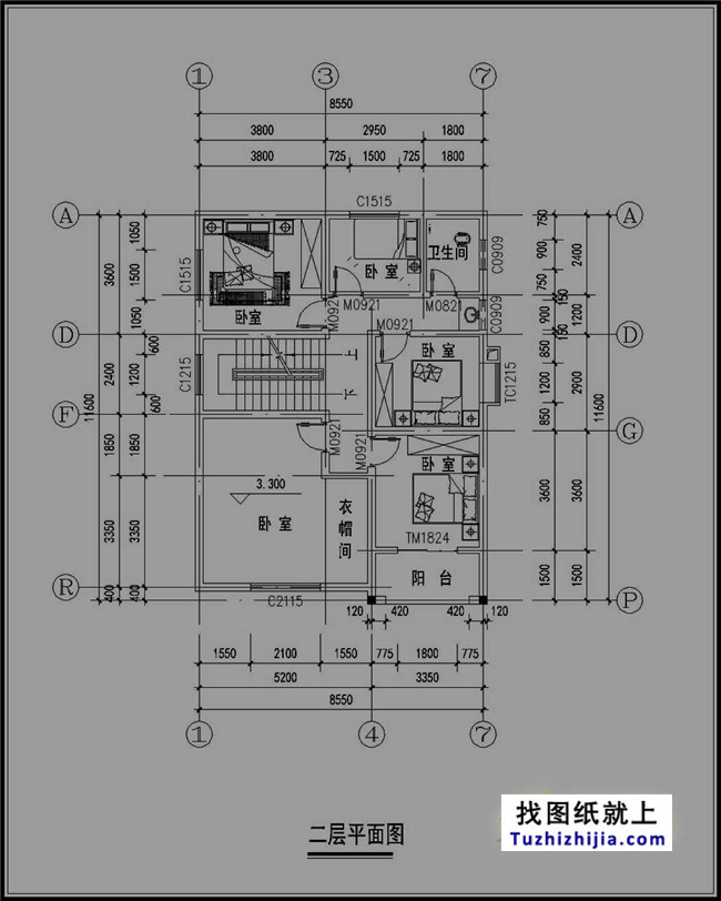 三層農村小住宅設計圖紙