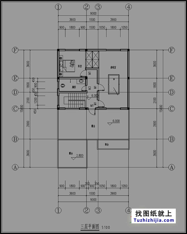帶小院新農村房屋設計圖紙
