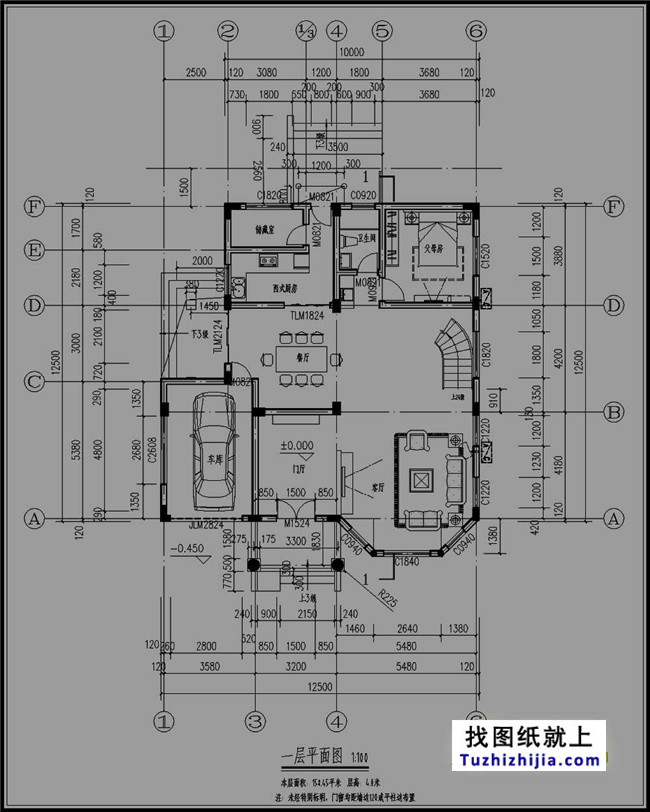 最新小別墅設計圖,復式三層,外觀非常漂亮
