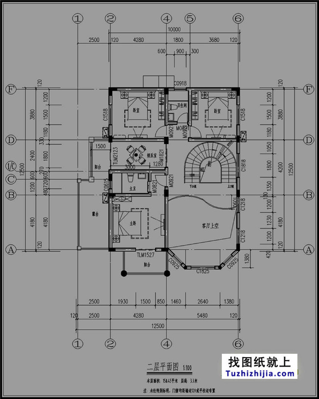 最新小別墅設計圖,復式三層,外觀非常漂亮