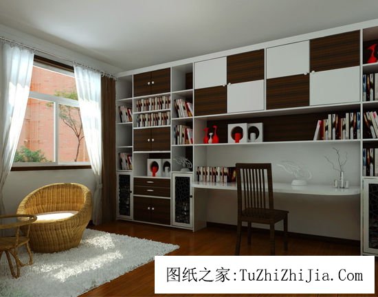 向陽的書房不一定就是好風景