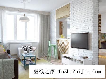 電視背景墻也講風景 這樣裝修能旺財旺運