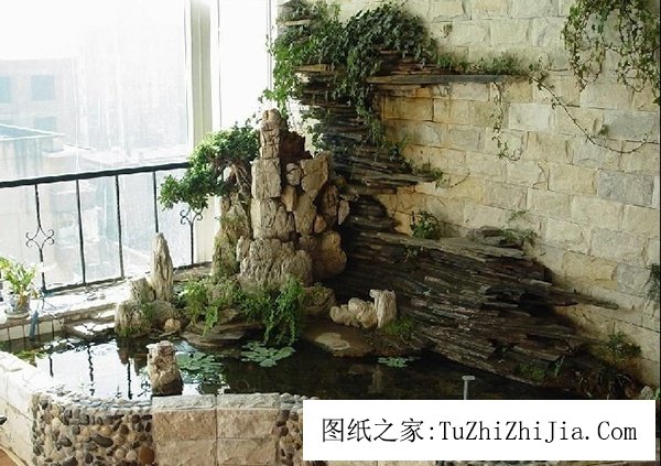 室內假山風景：如何人財兩旺？