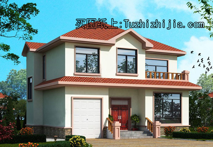 農(nóng)村二層小別墅圖片,二層別墅效果圖及設(shè)計圖