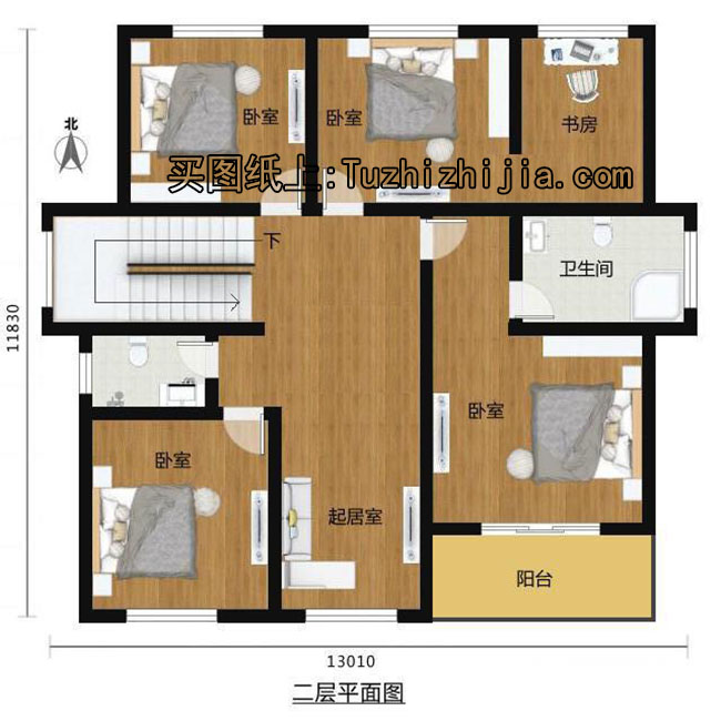 農(nóng)村二層小別墅圖片,二層別墅效果圖及設(shè)計圖