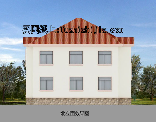 農(nóng)村二層小別墅圖片,二層別墅效果圖及設(shè)計圖