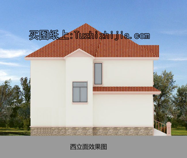 農(nóng)村二層小別墅圖片,二層別墅效果圖及設(shè)計圖