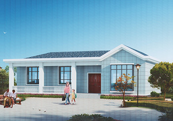 一層鄉村自建別墅設計方案推薦，含外觀圖片