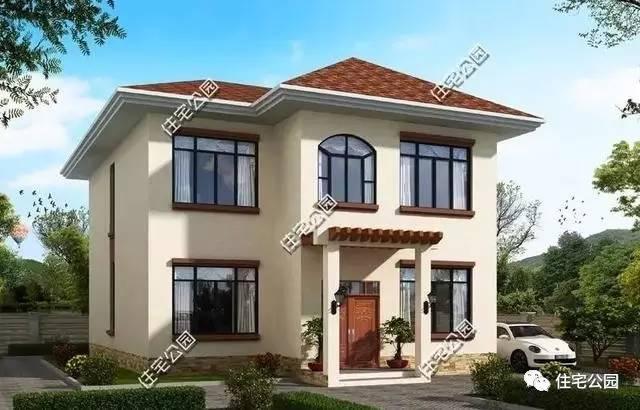 6套新農村二層房屋設計圖，造價20多萬你要蓋哪個？（含預算）