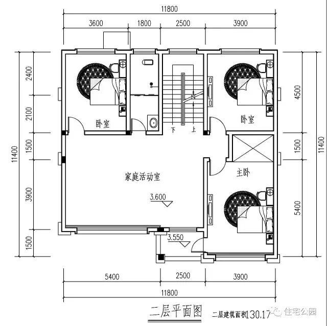 最新款農村三層樓房設計，弧形落地窗采光好，全圖！