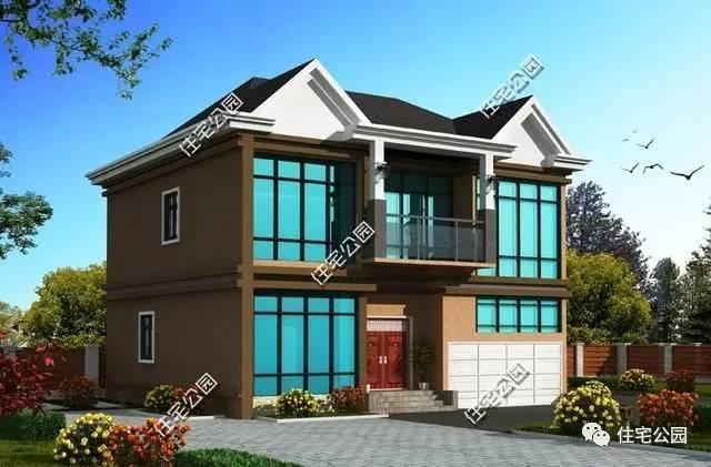 獨棟小別墅設計方案，旋轉樓梯帶夾層，怎么做到的？