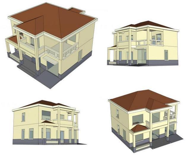 如果上天再給我30萬，我會愿意蓋這套農村小別墅！