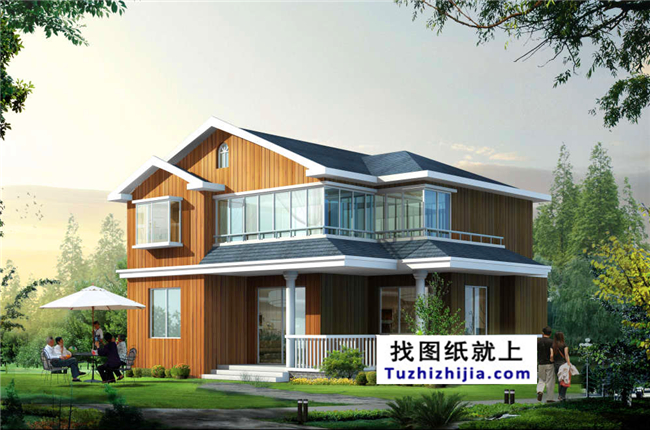 5套農(nóng)村現(xiàn)代別墅效果圖+平面圖，這才是我要的養(yǎng)老別墅！