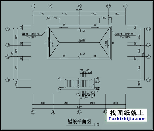 農村雙拼別墅設計圖，適合有兩個兄弟的家庭自建！