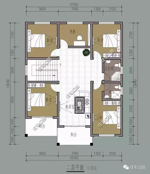 10X13米農(nóng)村二層別墅，實用清爽，23萬建成！