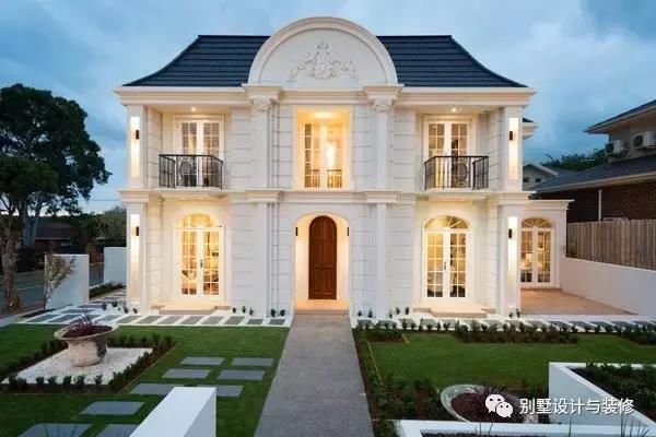 法式別墅，田園清新、適合農村自建