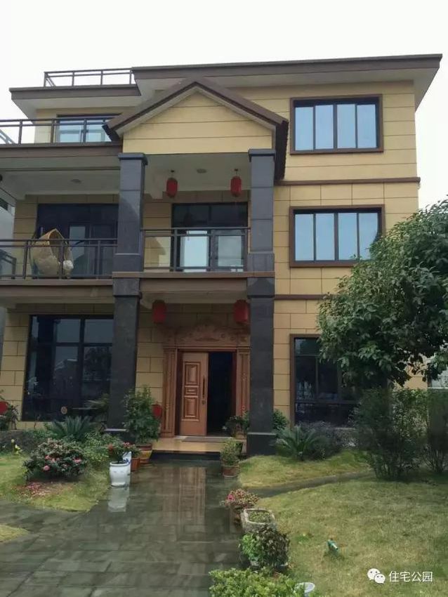 朋友曬美宅，96萬建流水花園別墅、舒適庭院！要多沒有多美！