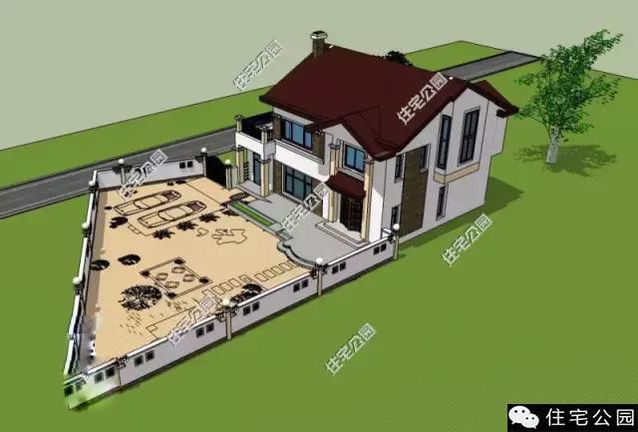 2套相同戶型別墅，都喜歡第2套，只是因為帶庭院？