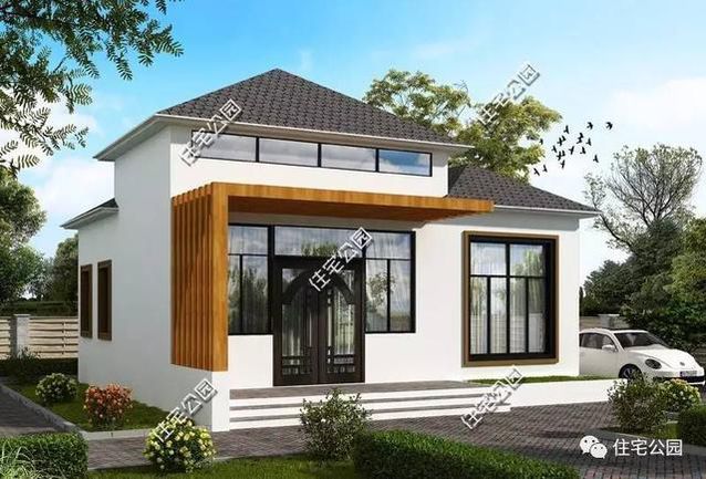 農村一層小平房9米X8米10萬建成，不輸小別墅！