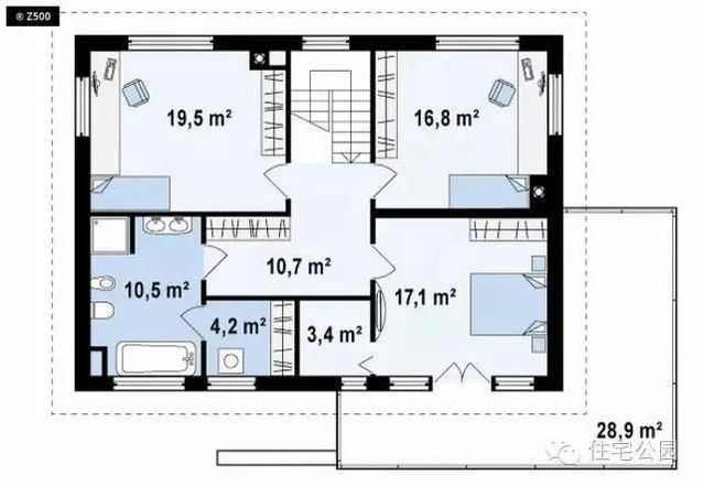 農村網友曬別墅設計，2層別墅只需22萬！