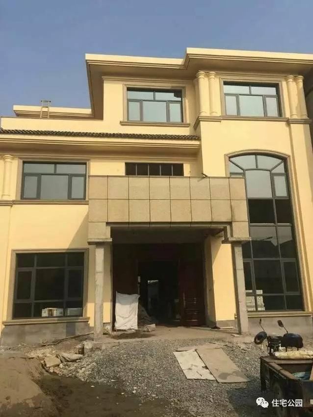 11X9米農(nóng)村2層半別墅，30萬建毛坯、實拍！