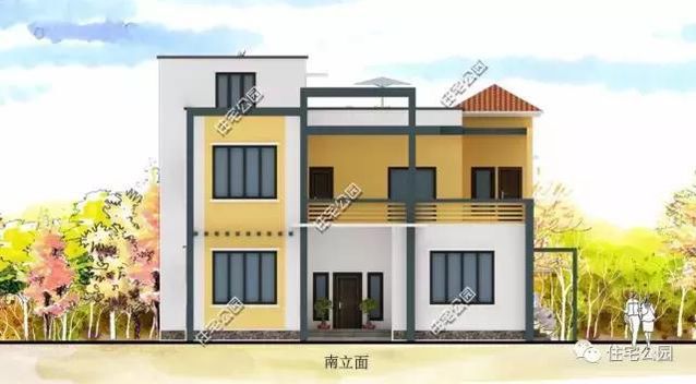 11X13米農村別墅，精美現代，只需20萬？