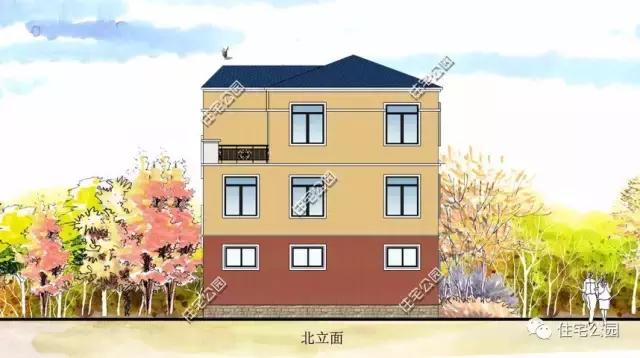 10X15米3層農村別墅設計，6室2廳，27萬造好，含全圖！