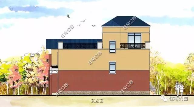 10X15米3層農村別墅設計，6室2廳，27萬造好，含全圖！