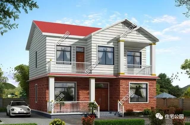 10X10米2層經(jīng)典別墅，戶型方正成本18萬，全圖展示！