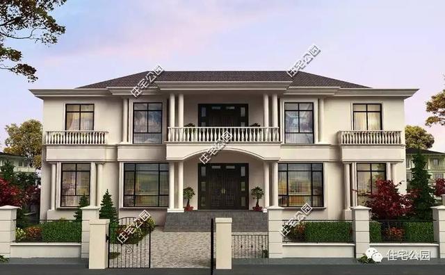 2層農村別墅21X12米，布局實用滿足三代人生活。全圖！！