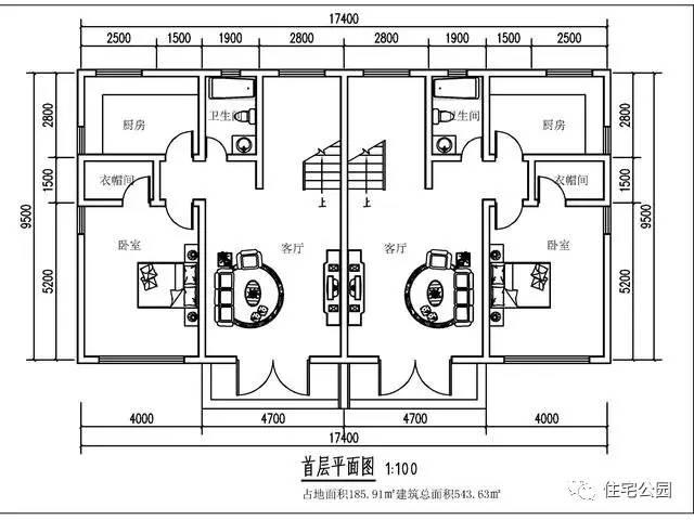 實拍農村自建兄弟房17X9.5米，布局沒的說！