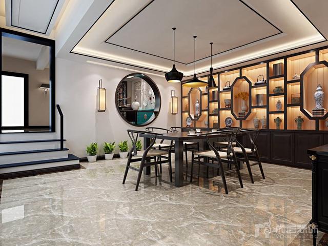 細品中國風韻味別墅裝飾