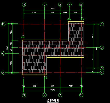 3層別墅CAD圖紙，占地面積120平米，建筑面積301方米