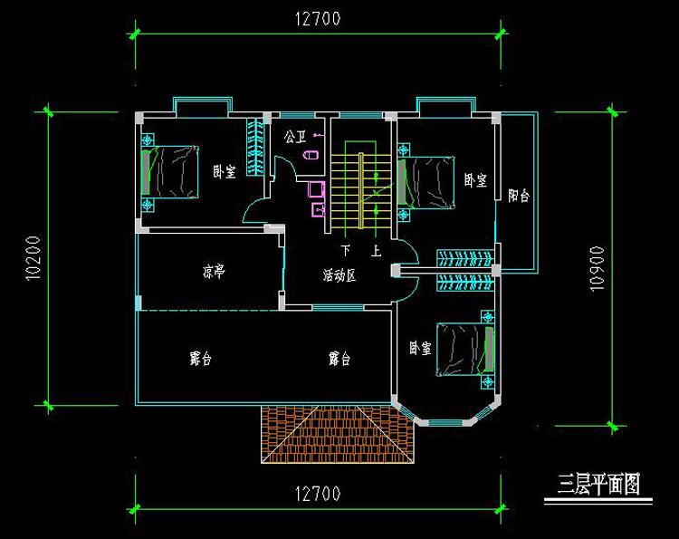 有錢一定要建套這樣的別墅，帶落地窗復式三層圓你別墅夢！