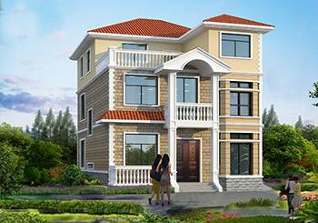 80-90平米自建樓房設計圖，農村小別墅經典戶型圖