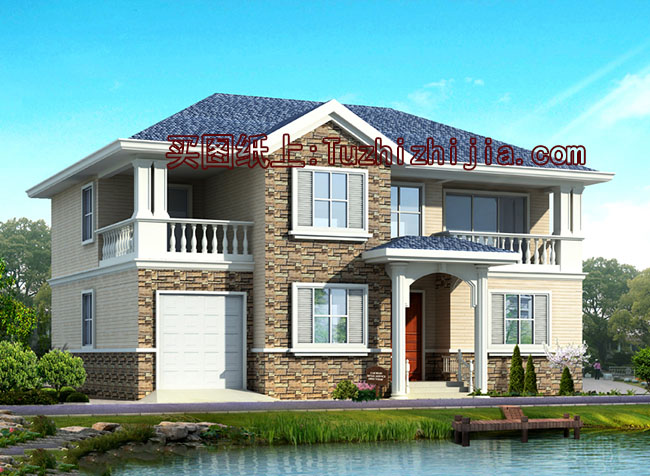 農村二層半別墅圖片大全，二層半別墅設計圖推薦