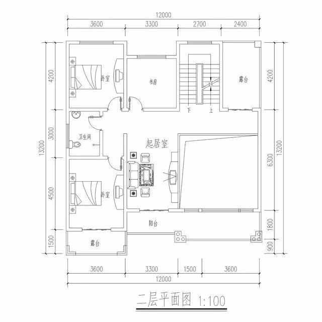 宜居大氣的3層農村別墅, 2套方案哪套布局好！