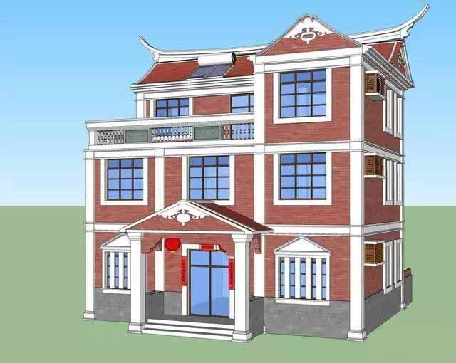 宜居大氣的3層農村別墅, 2套方案哪套布局好！