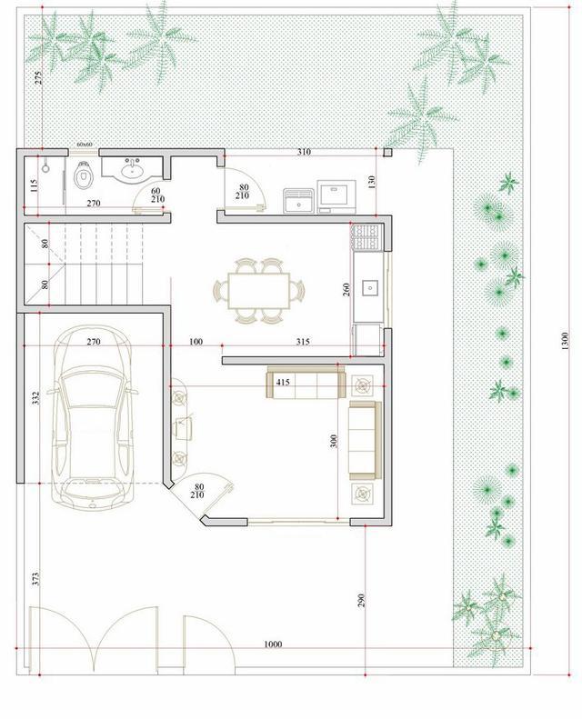 3套現代風格小別墅, 這樣建房子就不怕被人撞臉了！
