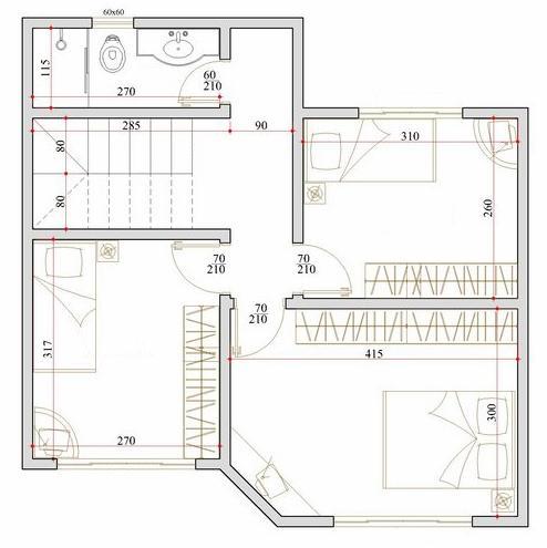 3套現代風格小別墅, 這樣建房子就不怕被人撞臉了！