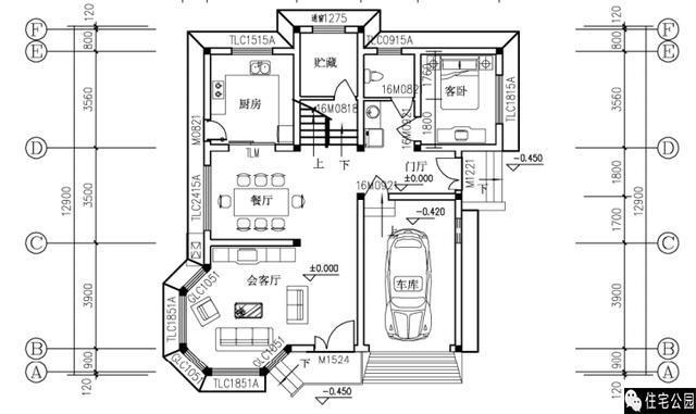 漂亮又實用的小別墅, 可實現隔代居住, 家庭和睦！