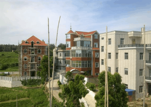 農(nóng)村也可以很土豪, 這個(gè)地方的農(nóng)村人住的都是豪華別墅！