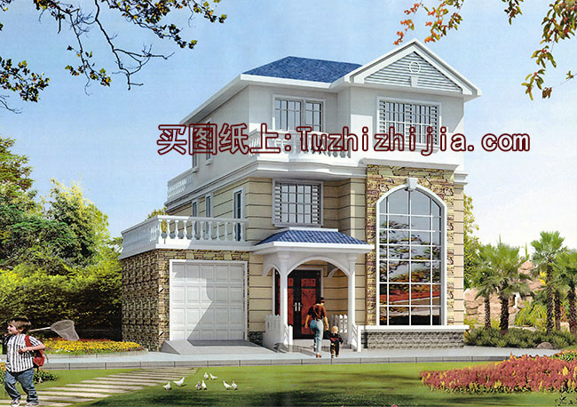 三十萬農村別墅設計圖帶外觀圖片，30萬造價別墅展示