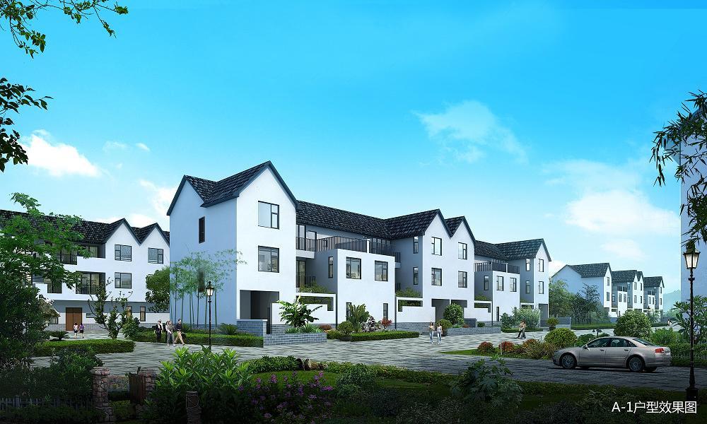 2套帶堂屋中式鄉村雙拼別墅設計圖紙, 單戶15萬內含平面圖！