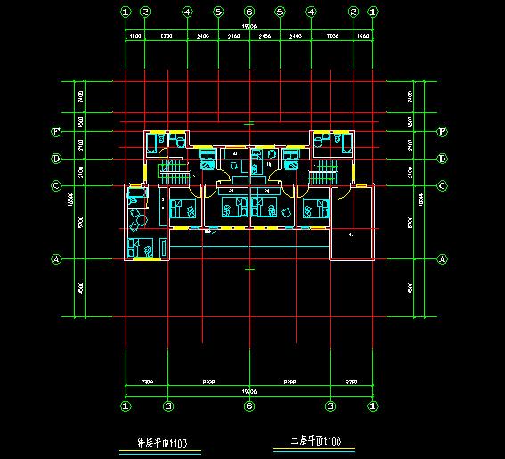 2套帶堂屋中式鄉村雙拼別墅設計圖紙, 單戶15萬內含平面圖！