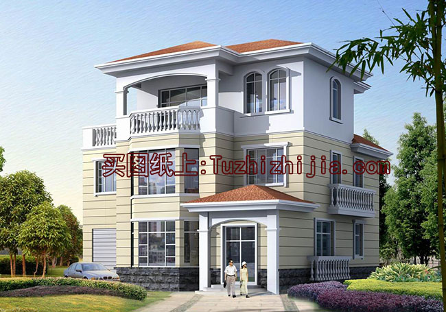 三層新農(nóng)村住宅設(shè)計(jì)圖及效果圖,三層樓房設(shè)計(jì)圖展示