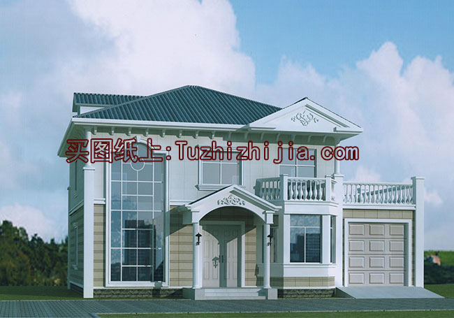 樓中樓客廳挑高二層別墅設(shè)計(jì)圖，復(fù)式別墅方案推薦