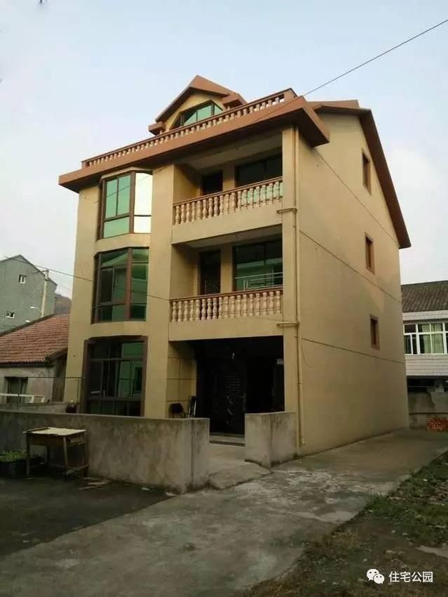 8.7X9.5米農村3層別墅，22萬？實拍！