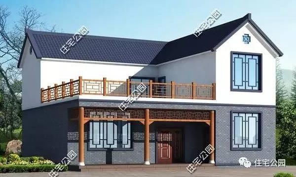 新農村自建房，30萬蓋小院別墅，第一套最受歡迎！